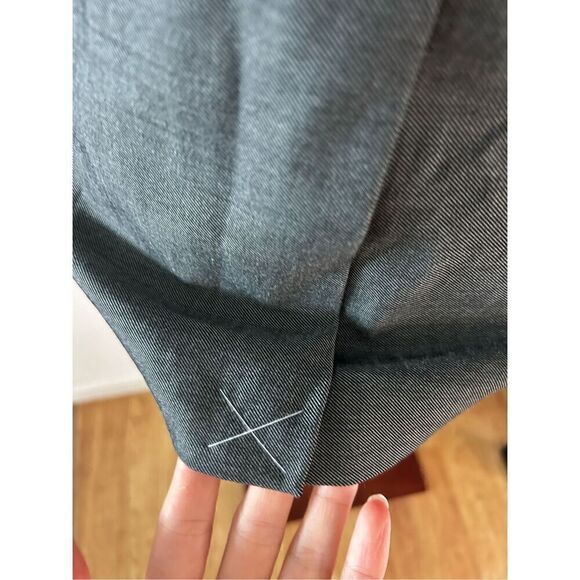 Ann Taylor gray long blazer work new with tags size 00 - Picture 4 of 6